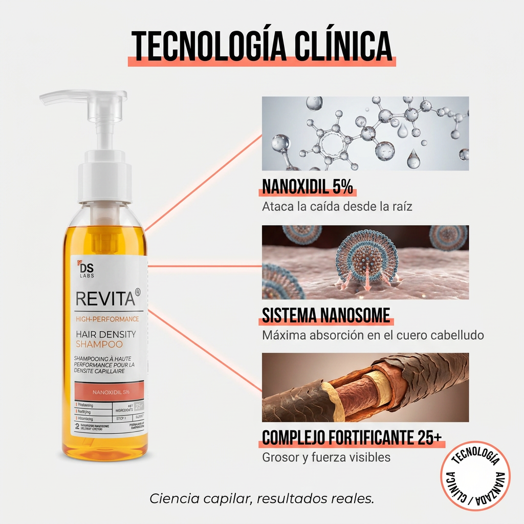 REVITA® Hair Density Shampoo con Nanoxidil® 5%